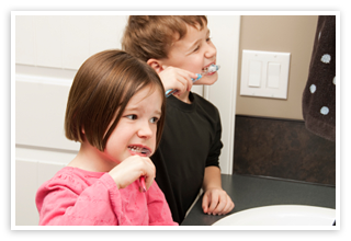 Kinder-Zahnputzen